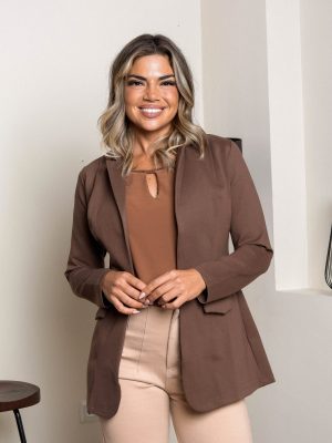 BLAZER IVANNA M/L (MARRÓN)