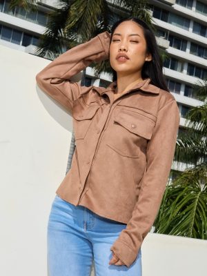 CASACA SUEDE (MARRÓN)
