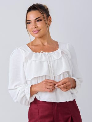 BLUSA BOBOS M/L (PERLA)