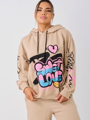 POLERA GRAFITY (BEIGE)