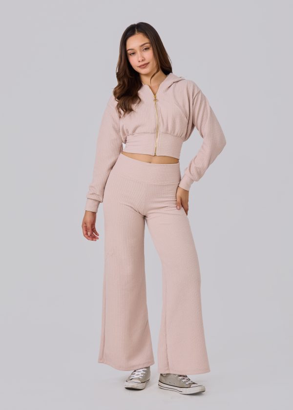 BUZO PIA CHOMPERO (BEIGE)
