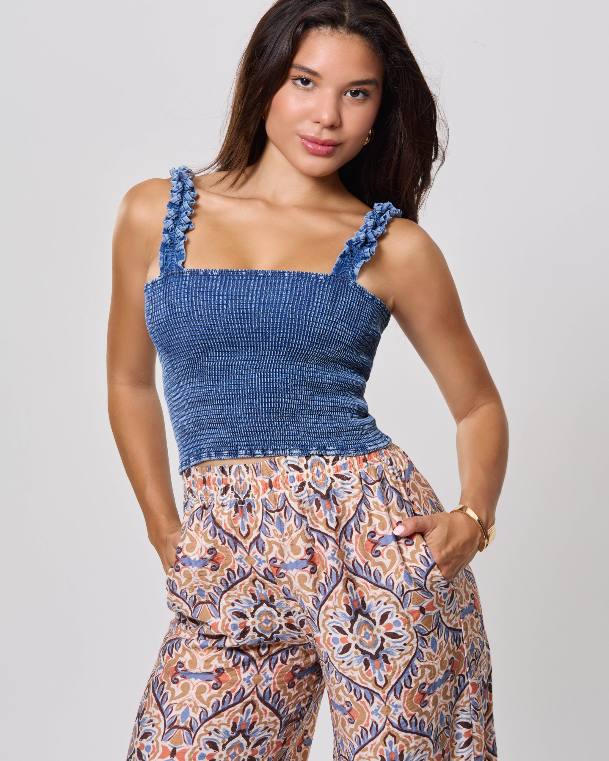 TOP PAULA - DENIM - Imagen 3