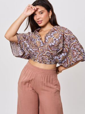 BLUSA GISEL - MARRÓN