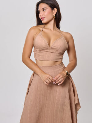 TOP IRENE - BEIGE
