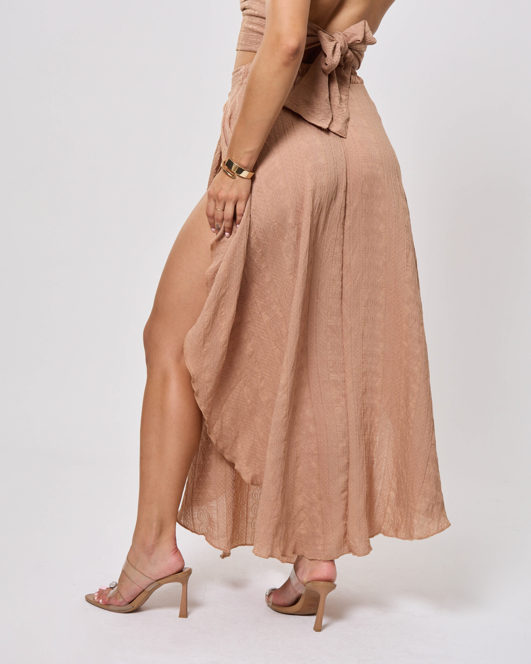 FALDA IRENE - BEIGE - Imagen 3