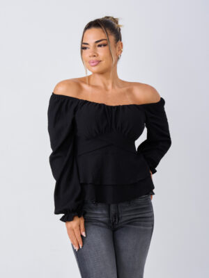 BLUSA MARLENY - NEGRO