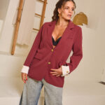 BLAZER PAMELA 999 - GUINDA