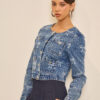 CASACA JEANS 9919 - AZUL