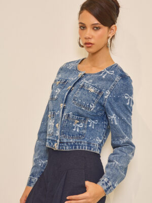 CASACA JEANS 9919 - AZUL