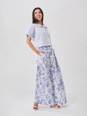 PANTALÓN SAMIRA - CELESTE