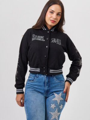BOMBER SHINE - NEGRO