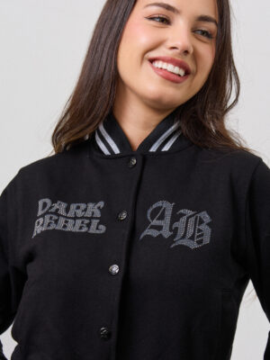 BOMBER SHINE - NEGRO - Imagen 4