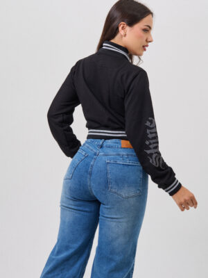 BOMBER SHINE - NEGRO - Imagen 3