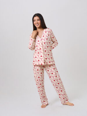 PIJAMA ROMANTIC - CREMA