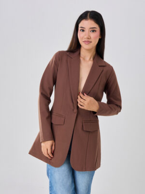 BLAZER IVANNA M/L - MARRÓN