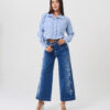 JEANS MELI WIDE LEG - AZUL
