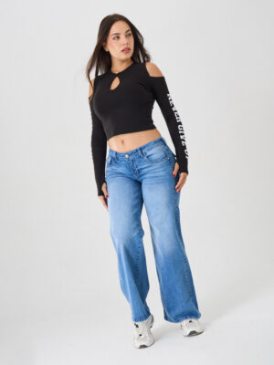 JEANS PALMA CADERA 040 - AZUL