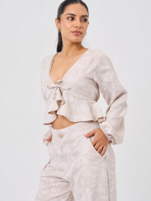 BLUSA JASMIN 253 - BEIGE