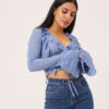BLUSA DANIELA 261 - CELESTE - Imagen 3
