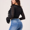 BLUSA DANIELA 261 - NEGRO - Imagen 2