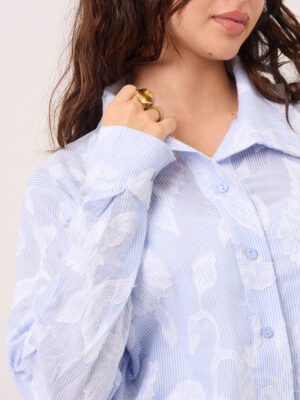 BLUSA KATY 252 - CELESTE - Imagen 3