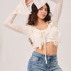 BLUSA DANIELA 261 - PERLA - Imagen 4
