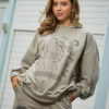POLERA HAPPY GARFIELD - PLOMO