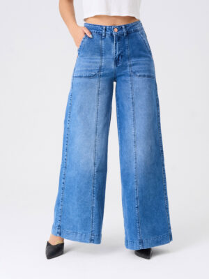 JEANS LITA CLÁSICO 091 - CELESTE - Imagen 3