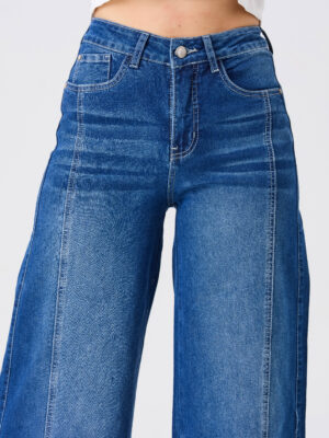 JEANS SELMA PALAZZO 087 - AZUL - Imagen 4