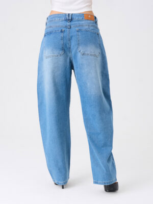 JEANS SAYRI BALLON 097 - CELESTE - Imagen 3