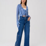 JEANS LIV PALAZZO 075 - AZUL