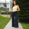 JEANS QUETA PALAZZO 126 - AZUL