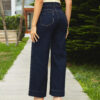 JEANS QUETA PALAZZO 126 - AZUL - Imagen 3