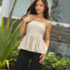 BLUSA ZARA - BEIGE