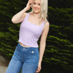 TOP LOLA - LILA
