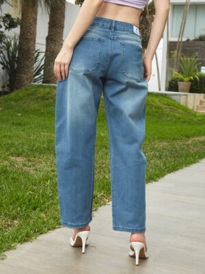 JEANS IVONNE BARREL - AZUL - Imagen 3