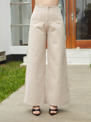 Alternative view of PANTALON LILIANA LOMA 295 - BEIGE