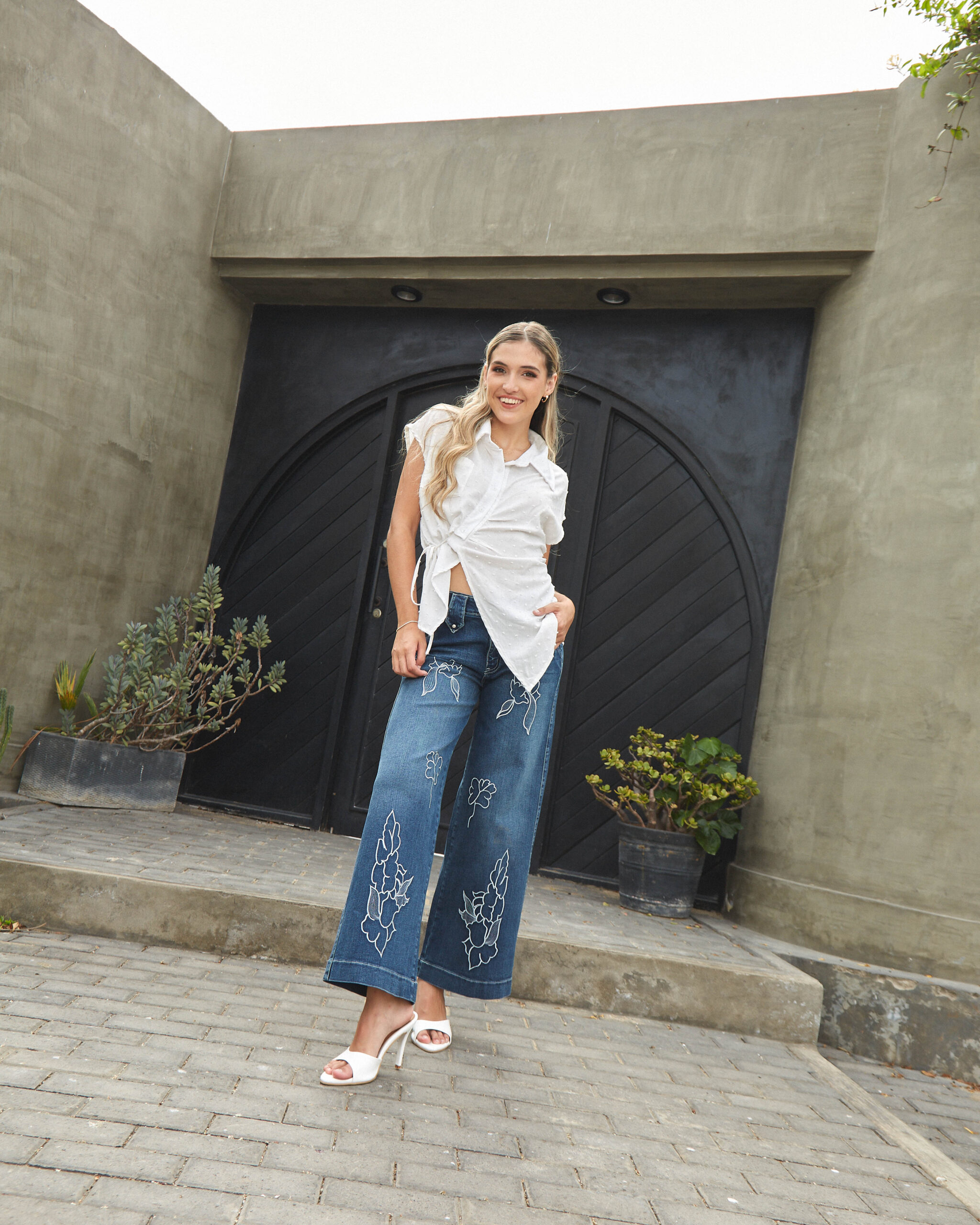 JEANS AMANDA PETITE - DENIM