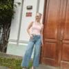 JEANS AMANDA PETITE - AZUL