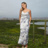 VESTIDO MESH 317 - PLOMO