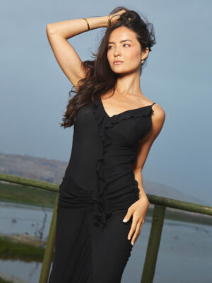 VESTIDO ALE 312 - NEGRO - Imagen 3