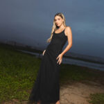 VESTIDO DOTS - NEGRO