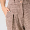 PANTALÓN LUCIA CUADROS 296 - MARRÓN - Imagen 4