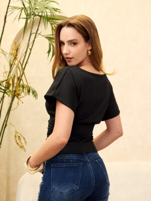 Alternative view of BLUSA GIGI - NEGRO