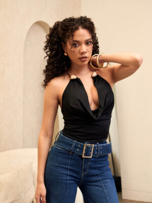BLUSA MARIBEL - NEGRO
