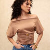 BLUSA GIGI - MARRÓN
