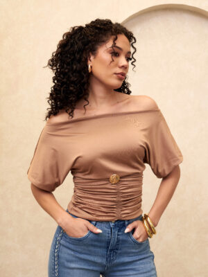 BLUSA GIGI - MARRÓN