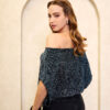 POLO CROP GISELLA 021 - AZUL - Imagen 2
