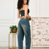 JEANS SAYRI BALLOON 037 - DENIM - Imagen 3