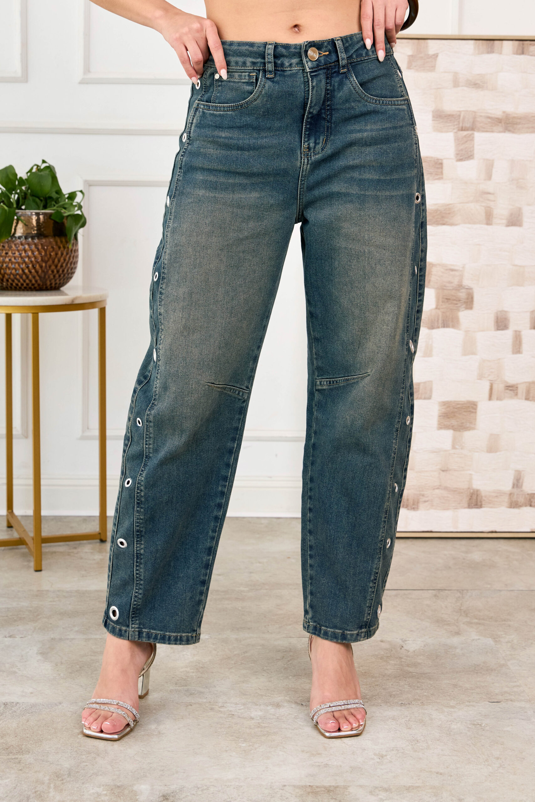 JEANS SAYRI BALLOON 037 - DENIM - Imagen 2